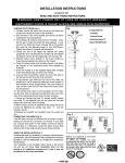 Minka Lavery 4404-581 Instructions / Assembly