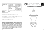 Hampton Bay GFC1611P-2 Installation Guide