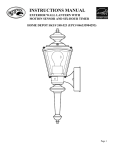 Hampton Bay HB8033MPALU-05 Instructions / Assembly