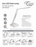 Euri Lighting EL-06W Instructions / Assembly