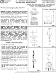 Commercial Electric CER4742BZ Instructions / Assembly
