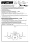 Eurofase 27998-014 Instructions / Assembly