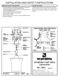 Sea Gull Lighting 60122BLE-820 Installation Guide