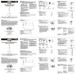 Hampton Bay ES4732OB4 Use and Care Manual