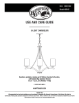 Hampton Bay 89542 Installation Guide