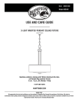 Hampton Bay 89549 Installation Guide