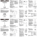 Hampton Bay ES4768OB4 Use and Care Manual