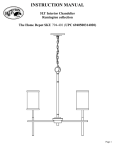 Hampton Bay HEF7115A-2 Instructions / Assembly