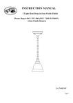 Hampton Bay 27003 Installation Guide