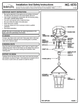 Sea Gull Lighting 60131-12 Installation Guide