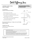 Dale Tiffany TT101081J Instructions / Assembly