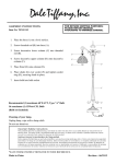 Dale Tiffany TF101115 Instructions / Assembly