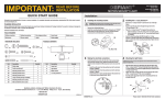 Defiant DFI-5985-BZ Use and Care Manual