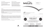 Sea Gull Lighting 89236BL-08 Installation Guide