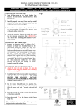 Minka Lavery 4357-593 Instructions / Assembly