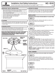 Sea Gull Lighting 78660-814 Installation Guide