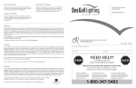 Sea Gull Lighting 82081-71 Installation Guide
