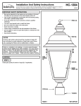 Sea Gull Lighting 82938-12 Installation Guide