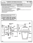 Sea Gull Lighting 89316PBLE-12 Installation Guide