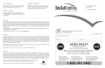 Sea Gull Lighting 88940-782 Installation Guide