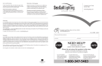 Sea Gull Lighting 89131BLE-12 Installation Guide