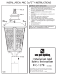Sea Gull Lighting 89240BL-780 Installation Guide