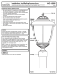 Sea Gull Lighting 82950PBL-12 Installation Guide