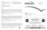 Sea Gull Lighting 86060BL-10 Installation Guide