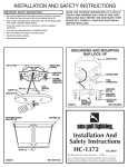 Sea Gull Lighting 79340BLE-780 Installation Guide