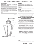 Sea Gull Lighting 8202-12 Installation Guide