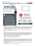 Sea Gull Lighting 79039BLE-57 Installation Guide