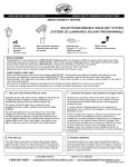 Hampton Bay HD40100BZ6 Instructions / Assembly