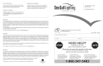 Sea Gull Lighting 59132LE-15 Installation Guide