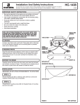 Sea Gull Lighting 75661-839 Installation Guide