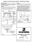 Sea Gull Lighting 77050-71 Installation Guide