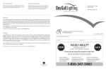 Sea Gull Lighting 7713-185 Installation Guide