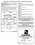 Sea Gull Lighting 5323-15 Installation Guide