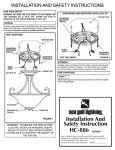 Sea Gull Lighting 51120-820 Installation Guide