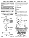 Sea Gull Lighting 7355-15 Installation Guide
