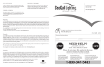 Sea Gull Lighting 75952-962 Installation Guide