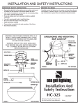 Sea Gull Lighting 7640-15 Installation Guide