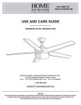 Home Decorators Collection YG449A-BN Instructions / Assembly