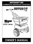 Meyer 38160 Use and Care Manual