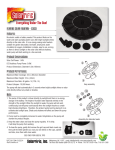 Solarrific G3033 Use and Care Manual