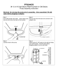 MPG PF6244OS Instructions / Assembly