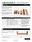 Gronomics MLRRGB 36-36 Instructions / Assembly