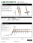 Gronomics LT 24-72 Instructions / Assembly