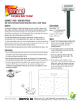 Solarrific G4040 Use and Care Manual