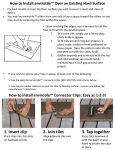 Envirotile MT5000710 Instructions / Assembly