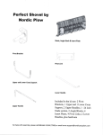 Nordic Plow NAP-PS24 Instructions / Assembly